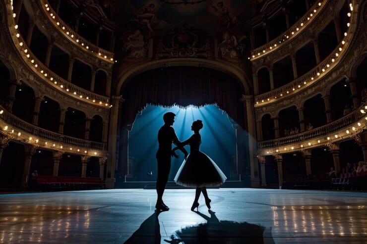 Still from "Our Almost Completely True Love Story" showing Mariette Hartley and Jerry Sroka, a touching story of love after illness.